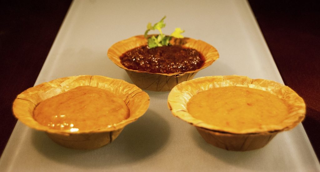 Laxmi's Delights 3 Spreads in bowls